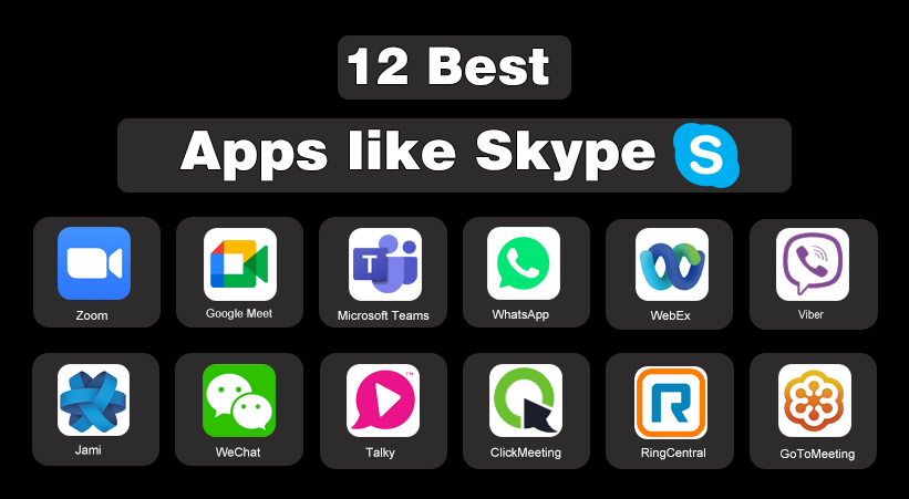 12 Best Apps Like Skype