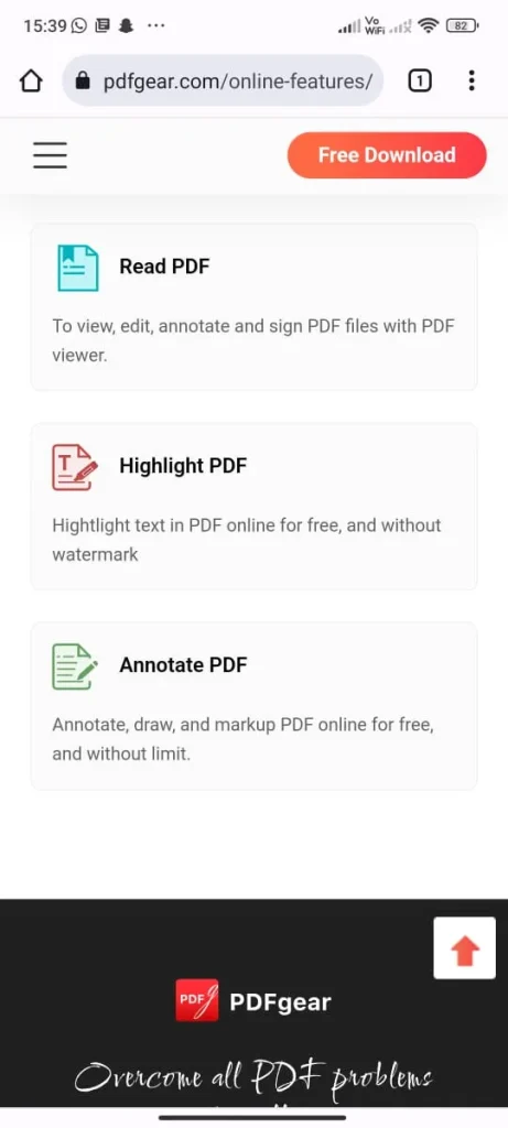 Access Online Features