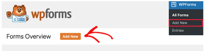 “Add New” option