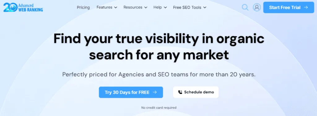 Advanced Web Ranking - Best Rank Tracking Software