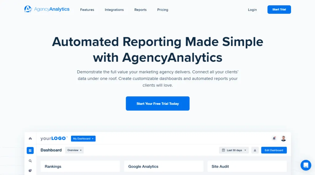 AgencyAnalaytics - Client Reports Made Easy