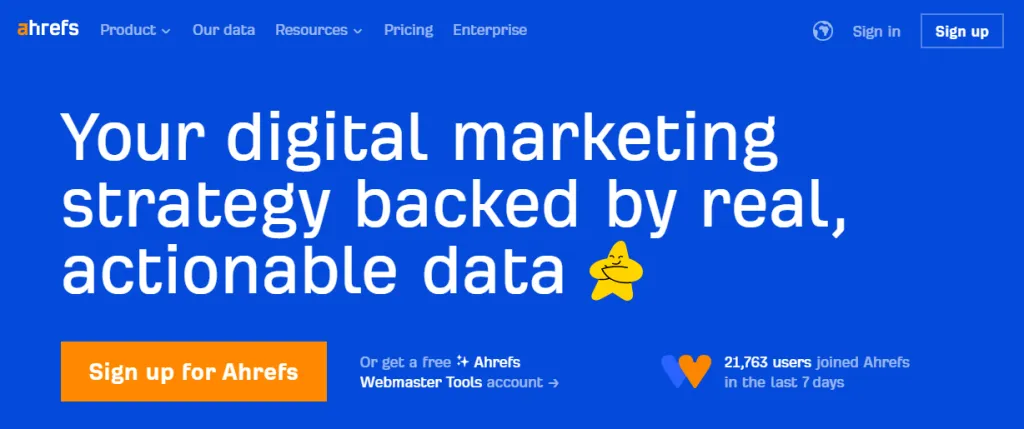 Ahrefs - Best Rank Tracking Software