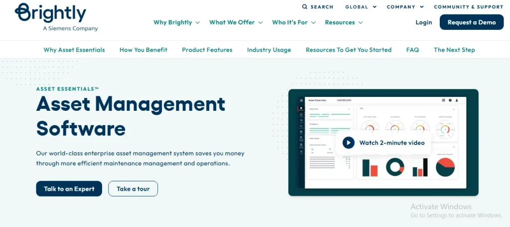 Asset Essentials (by Brightly) - Enterprise Grade Reliability