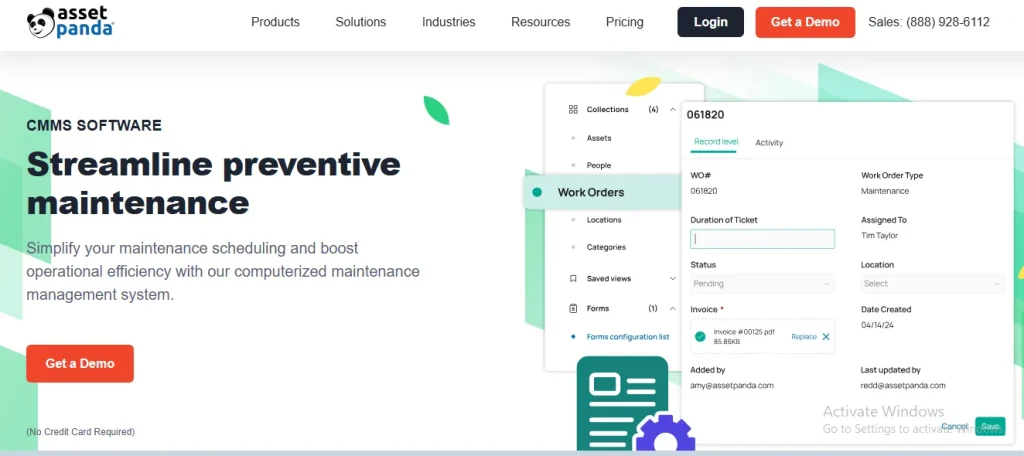  Asset Panda - More Than CMMS