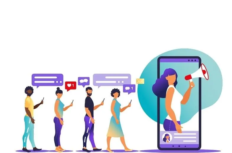 Audience Engagement - Vector of Audience Engagement 