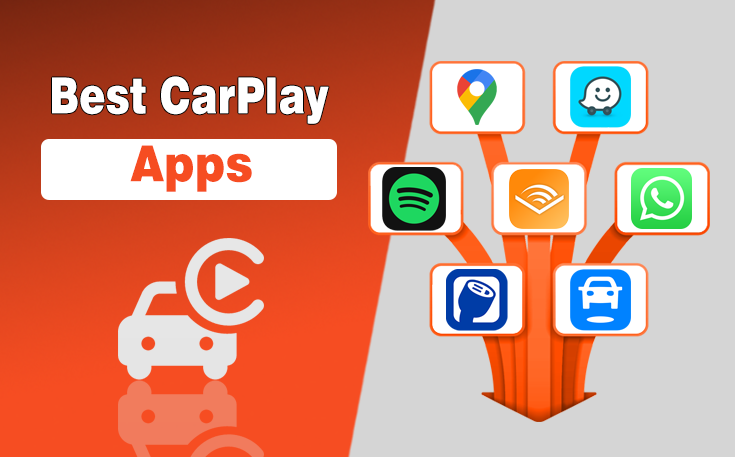 Best CarPlay Apps guide banner for WebTechSolution