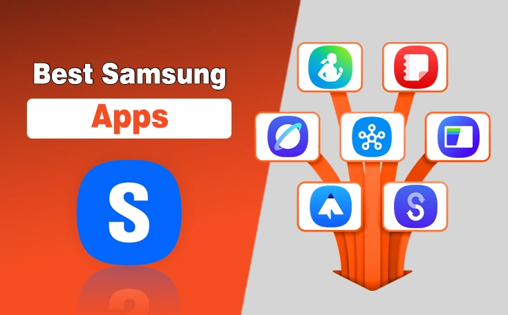 Best Samsung Apps round-up article banner for WebTechSolution.