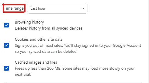 Cached images and files