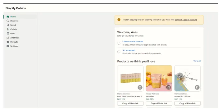 Collaborating with brands