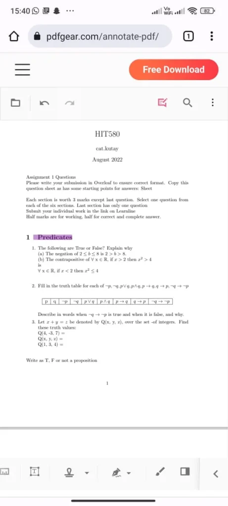 Customize the PDF file