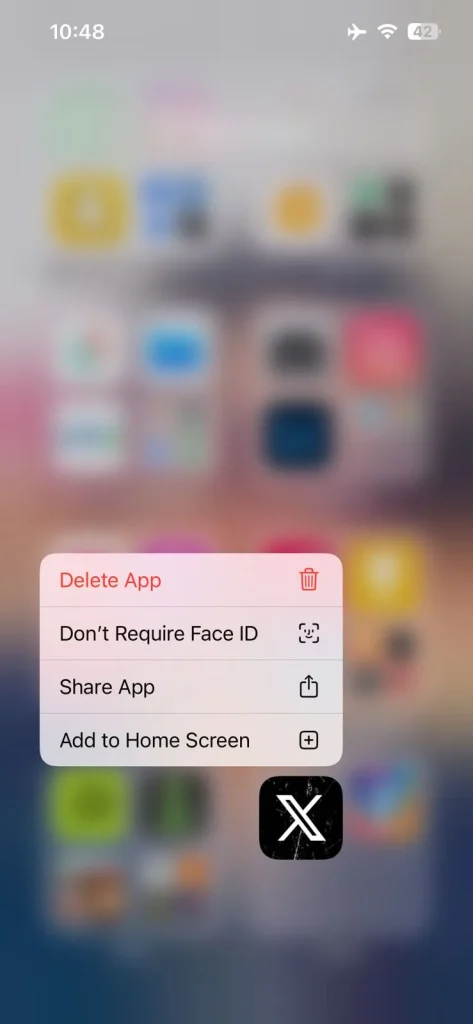 Don't Require Face ID