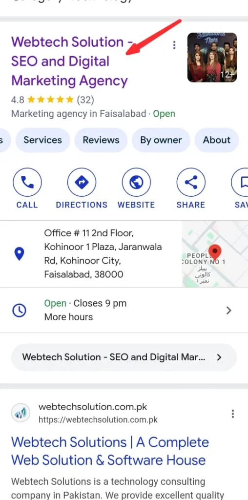 Find the Business Listing