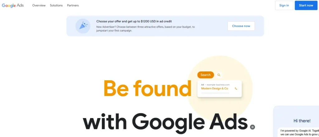  Google Ads - For Advertising