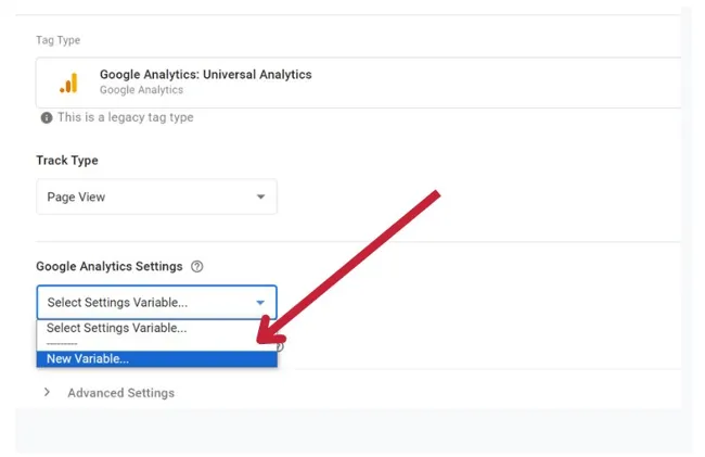 Google Analytics Settings