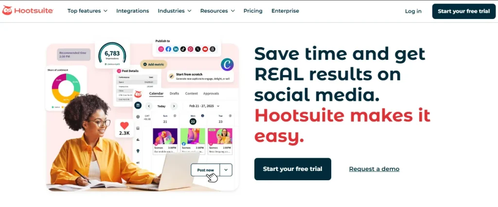 Hootsuite - one of the best marketing tools for businesses