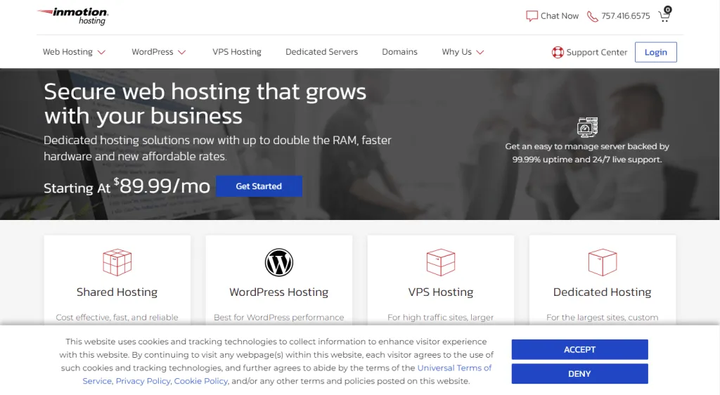 InMotion Hosting - Web Hosting for Small Business
