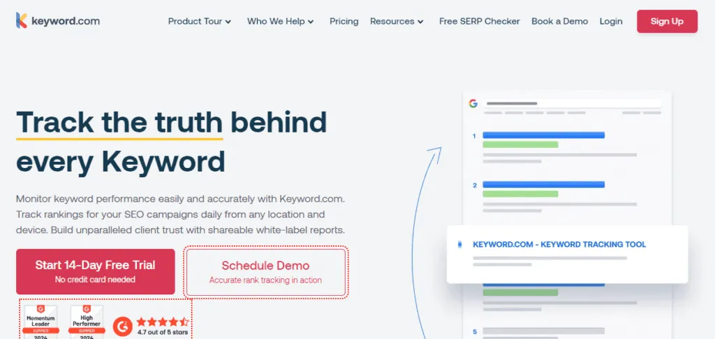 Keyword.com - Best Rank Tracking Software