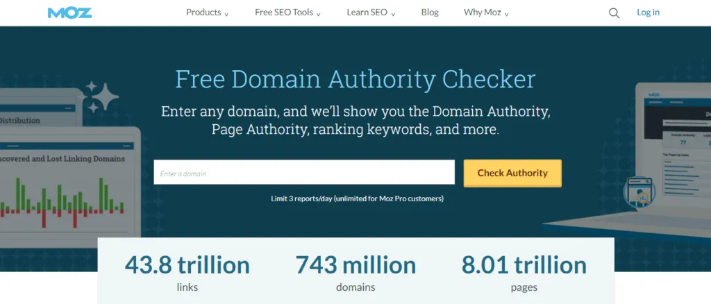 moz Domain Analysis
