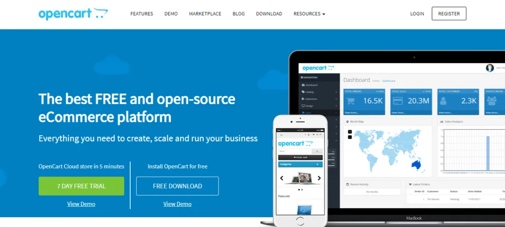 OpenCart - Flexible eCommerce Solution