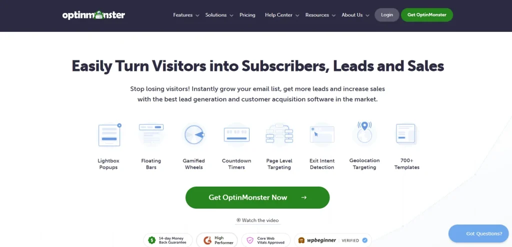 OptinMonster - WordPress Plugins for Business Websites