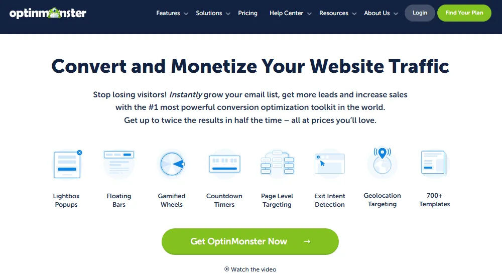 OptinMonster - For Lead Generation