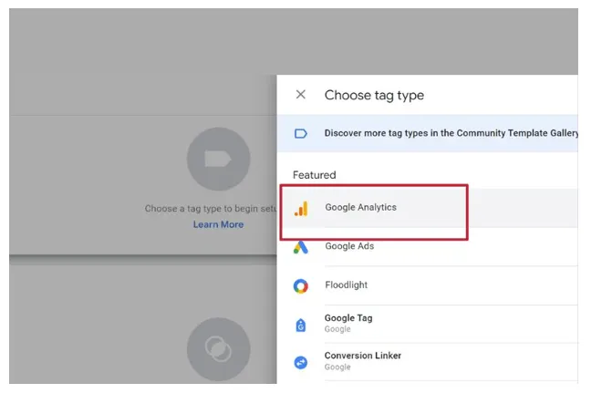 Press the Tag Configuration button