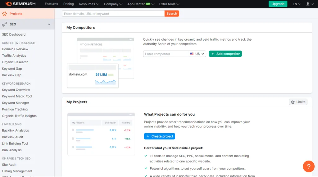 SEMRush - Master the Search Game