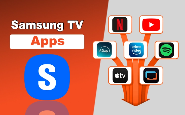 Best Samsung TV Apps list banner for WebTechSolution.