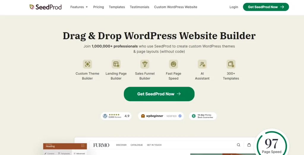 SeedProd - WordPress Plugins for Business Websites