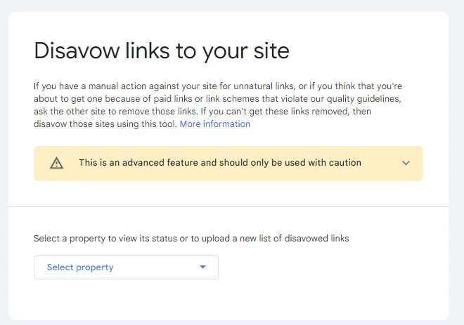 Upload Backlinks List on Google Search Console!