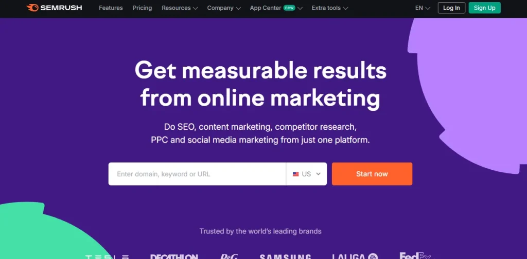 Semrush - Best Rank Tracking Software