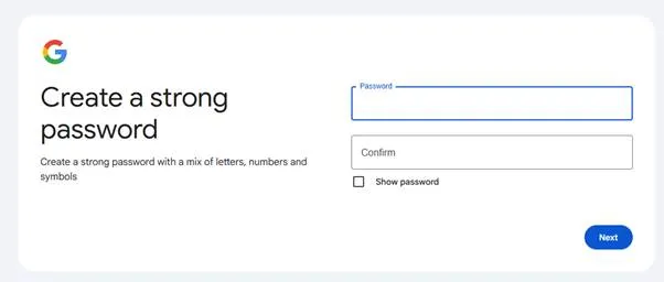 Set a password