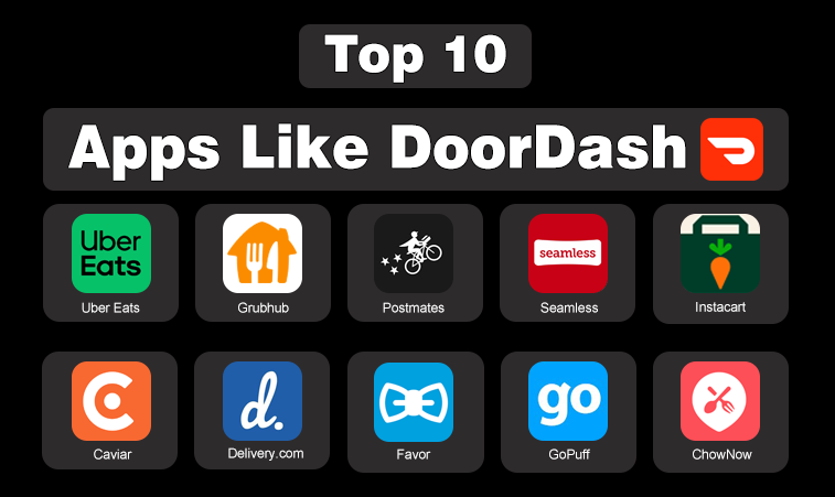 Top 10 Apps Like DoorDash