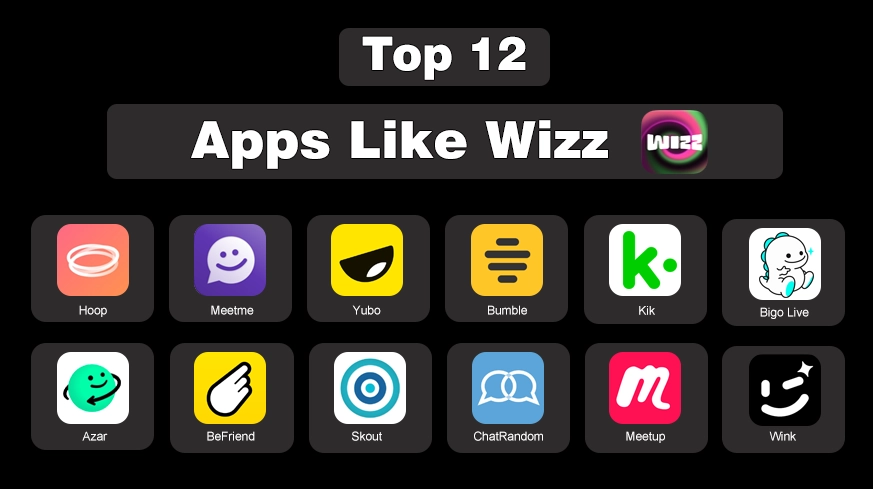 Top 10 Apps Like Wizz 