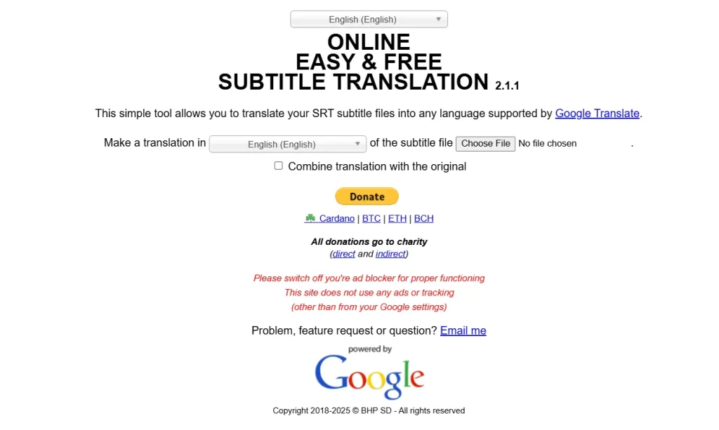 Translate-Subtitles.com
