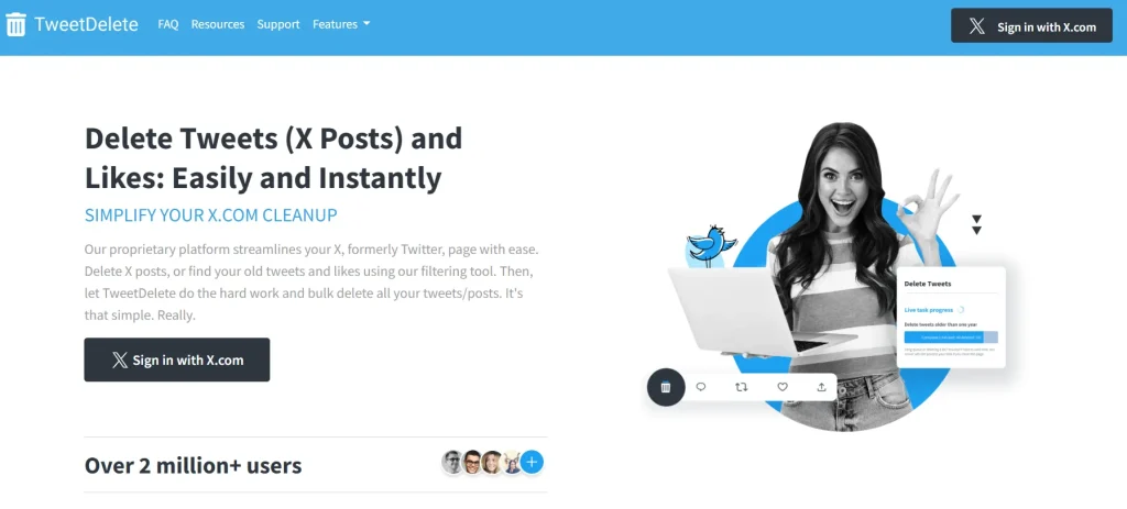 Tweet Delete