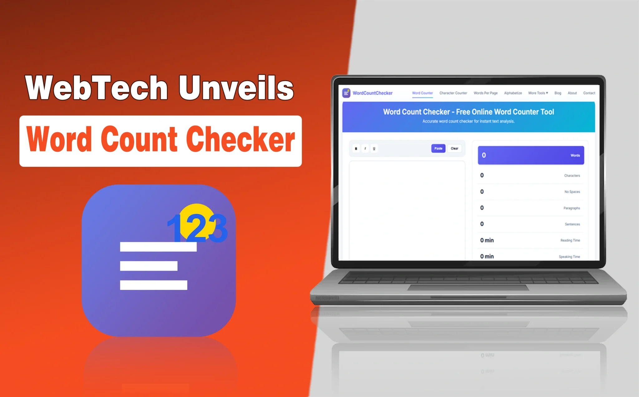 WebTech Unveils Word Count Checker