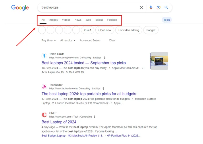 What is Search Google