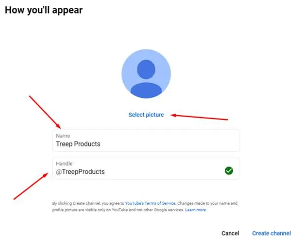 add a profile picture