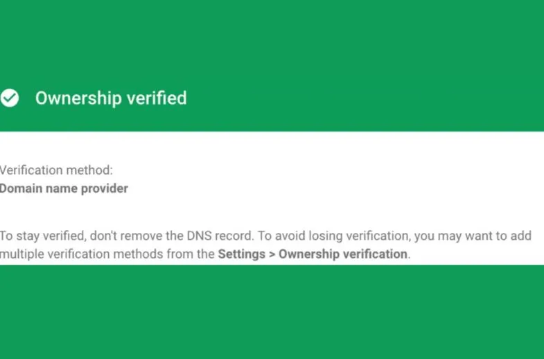 add your TXT record