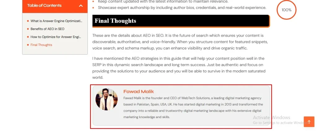 Author Bio