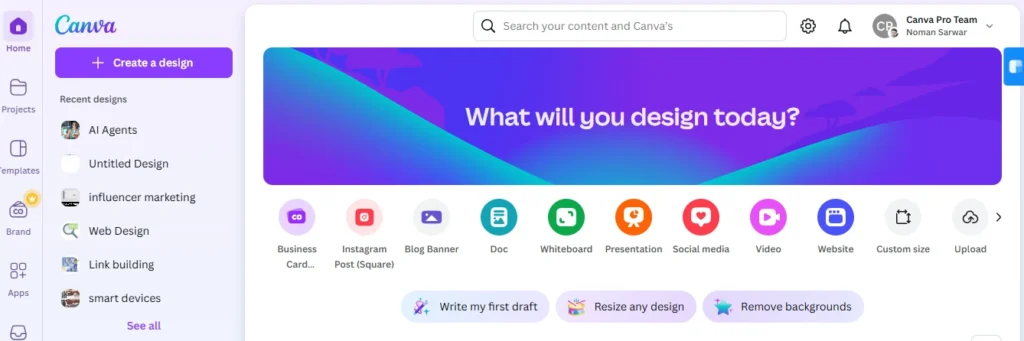 canva - Tools for Creating Infographics