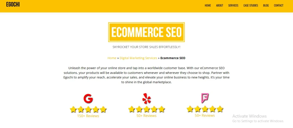 eCommerce SEO