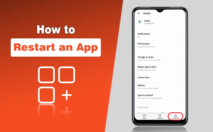 How to Restart an App