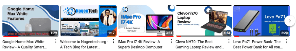 Thumbnails for YouTube SEO