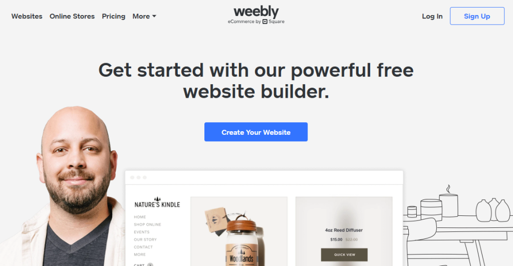 Weebly – Best for Simplicity