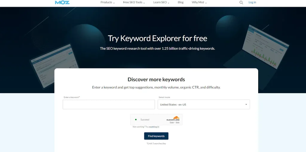 Understand Moz Interface