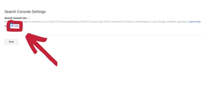 you can begin adding your website