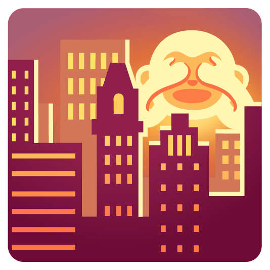 city sunrise see no evil