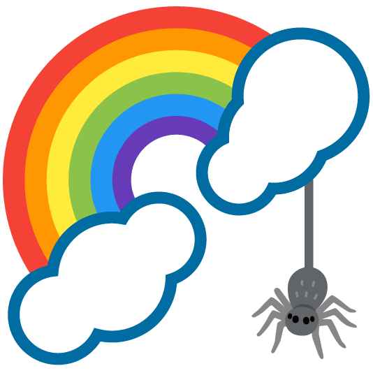 rainbow spider